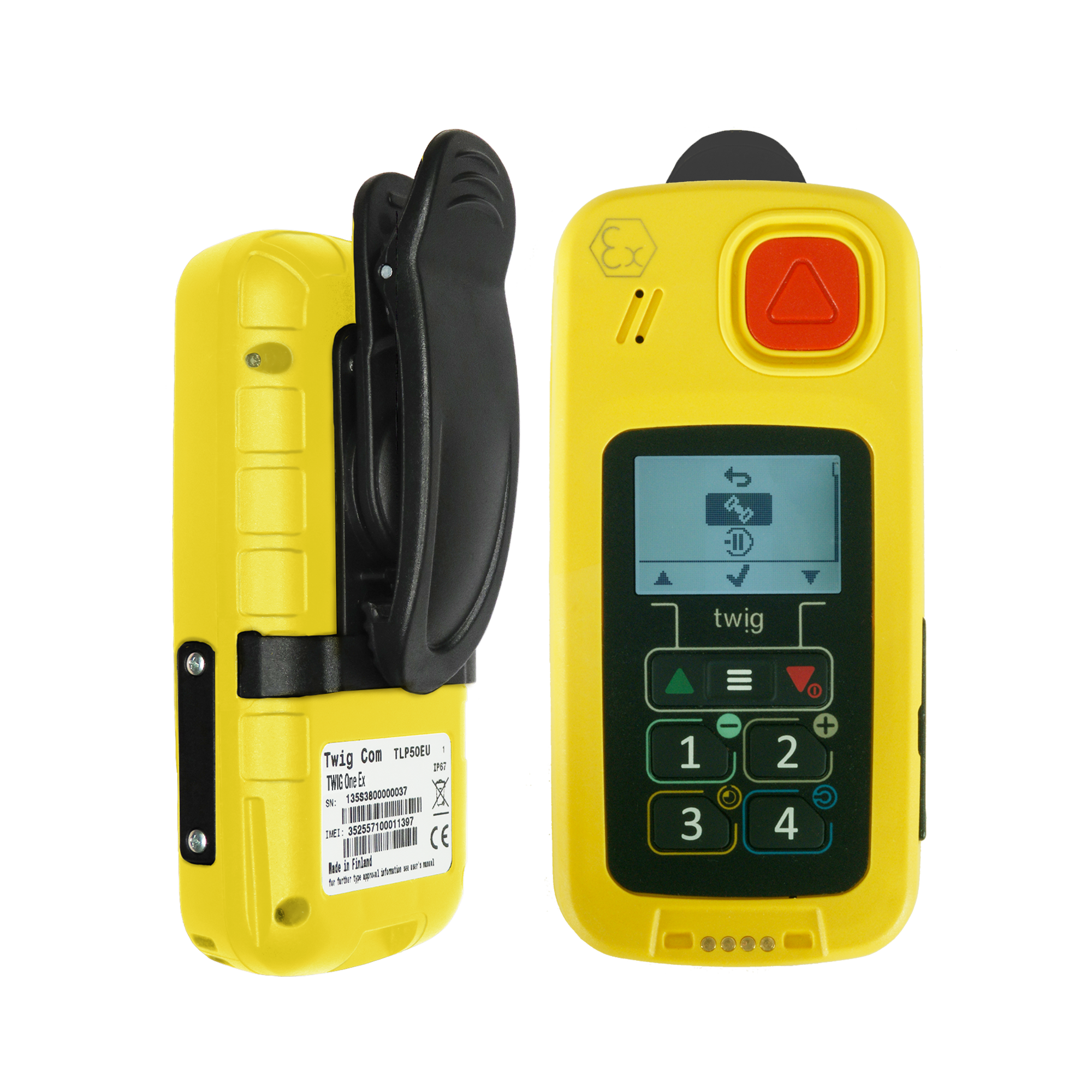 TWIG One Ex with Belt Clip Kit 2000x2000px transparent background HighRes PNG