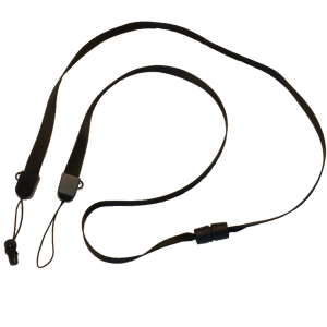 AWP Carrying strap with ripcord for wearable lone worker alarms